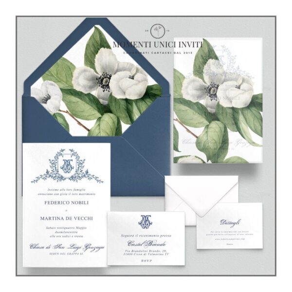 Imperdibile Promozione partecipazioni matrimonio mod. ellide