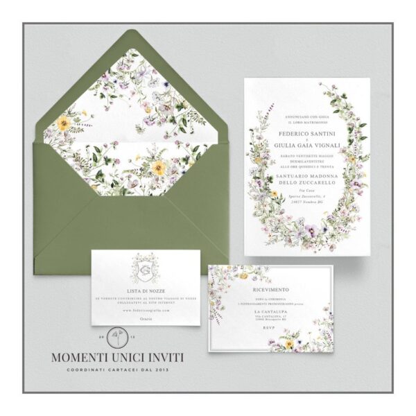 Imperdibile Promozione partecipazioni matrimonio mod. enio