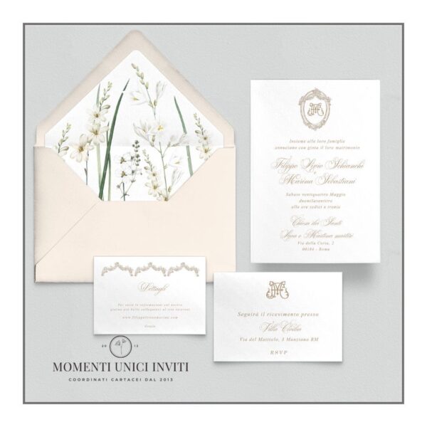 Imperdibile Promozione partecipazioni matrimonio mod. era
