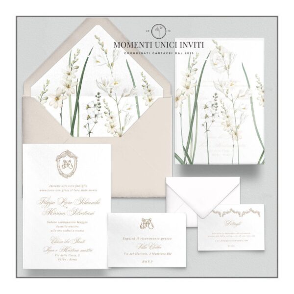 Imperdibile Promozione partecipazioni matrimonio mod. era