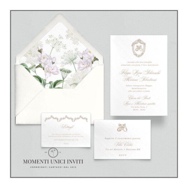 Imperdibile Promozione partecipazioni matrimonio mod. eris