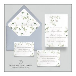 Imperdibile Promozione partecipazioni matrimonio mod. eugenia