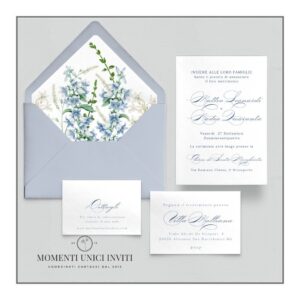 Imperdibile Promozione partecipazioni matrimonio mod. Asteria