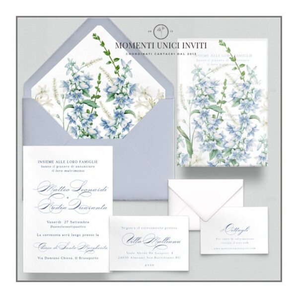 Imperdibile Promozione partecipazioni matrimonio mod. kora