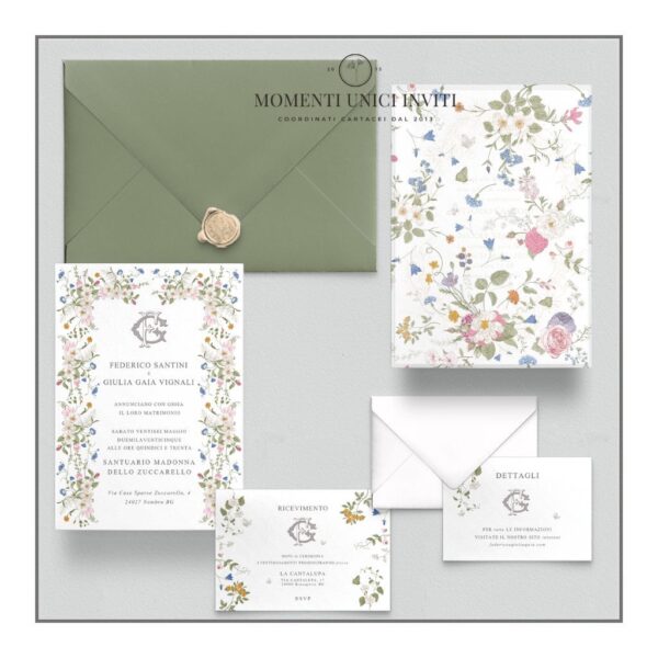 Imperdibile Promozione partecipazioni matrimonio mod. laila