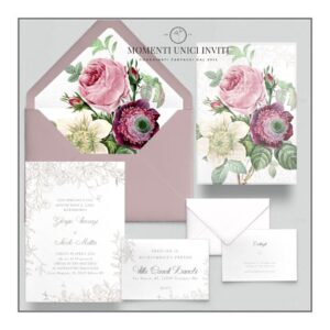 Imperdibile Promozione partecipazioni matrimonio mod. leda