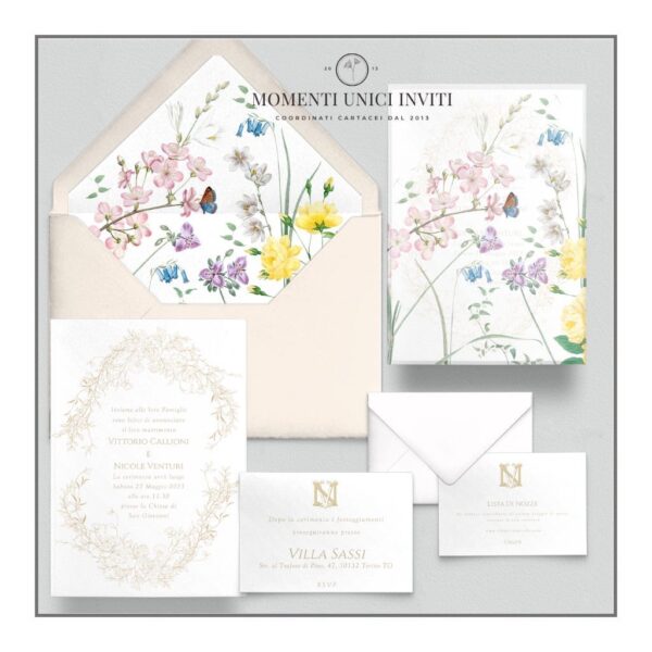 Imperdibile Promozione partecipazioni matrimonio mod. maia