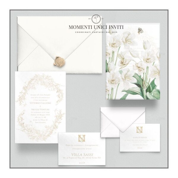 Imperdibile Promozione partecipazioni matrimonio mod. nemesi