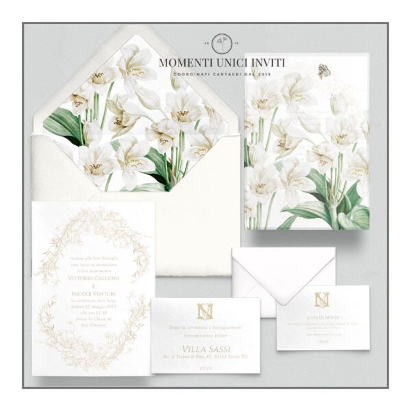 Imperdibile Promozione partecipazioni matrimonio mod. nemesi