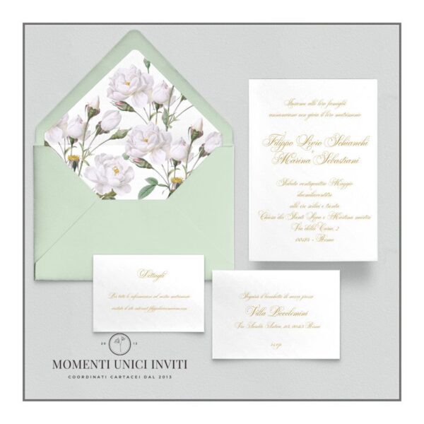 Imperdibile Promozione partecipazioni matrimonio mod. pantasilea