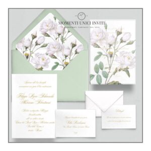 Imperdibile Promozione partecipazioni matrimonio mod. pantasilea