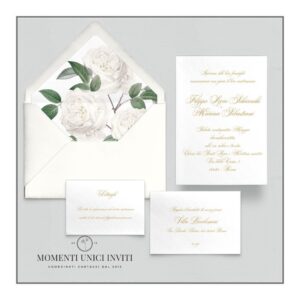 Imperdibile Promozione partecipazioni matrimonio mod. stige