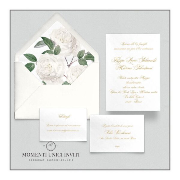 Imperdibile Promozione partecipazioni matrimonio mod. stige