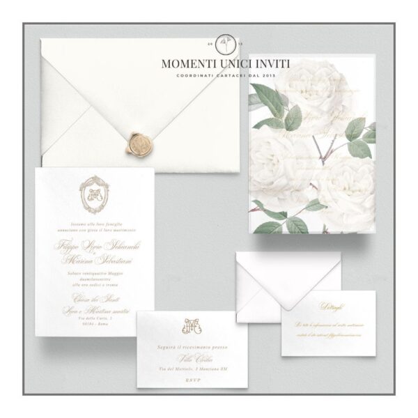 Imperdibile Promozione partecipazioni matrimonio mod. stige