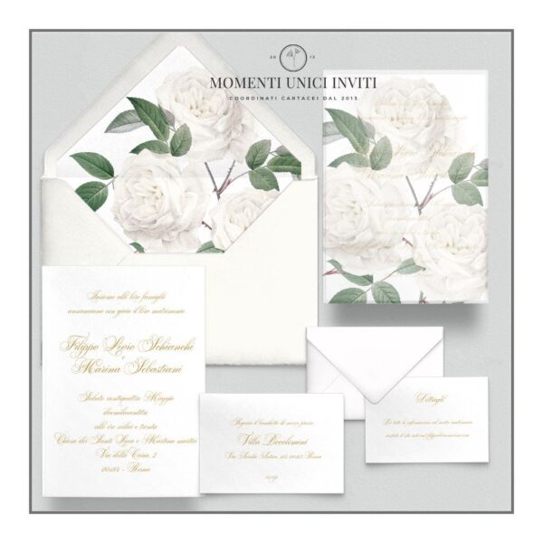 Imperdibile Promozione partecipazioni matrimonio mod. stige