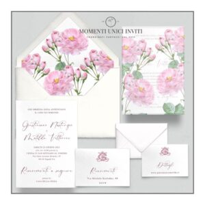 Imperdibile Promozione partecipazioni matrimonio mod. venus