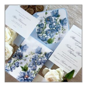 partecipazioni di matrimonio eleganti con fiori momenti unici inviti