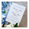partecipazioni di matrimonio eleganti con fiori momenti unici inviti