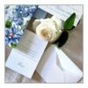 partecipazioni di matrimonio eleganti con fiori momenti unici inviti