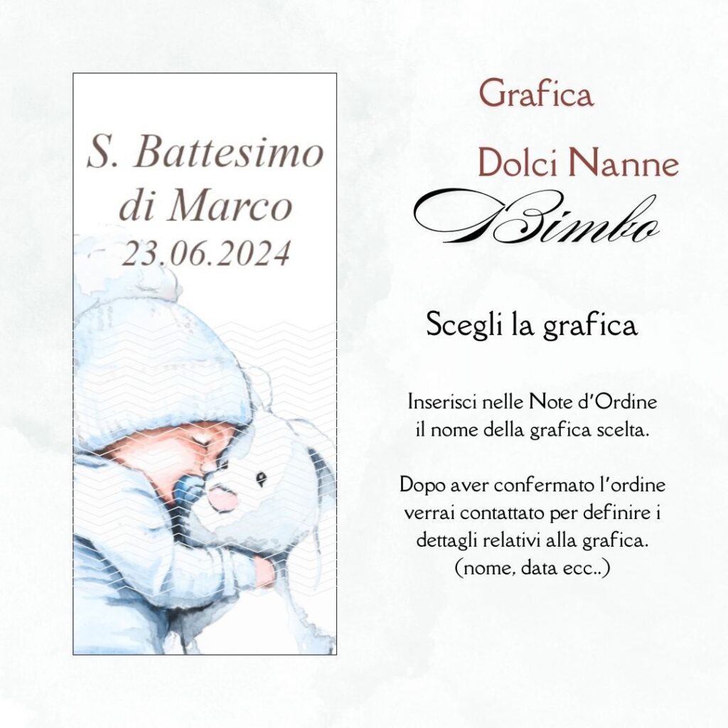 momenti unici inviti box degustazione 31 confetti battesimo grafica coniglietto tippy