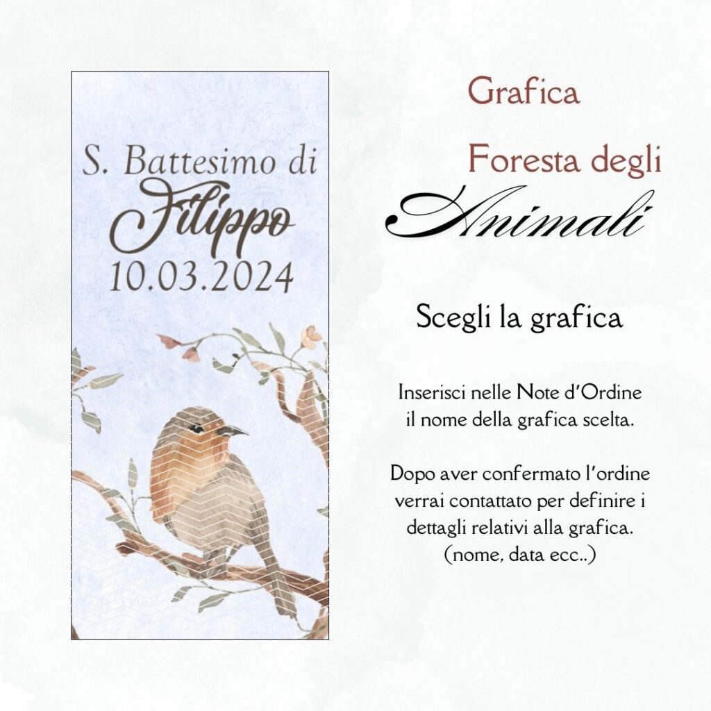 momenti unici inviti box degustazione 31 confetti battesimo grafica coniglietto tippy