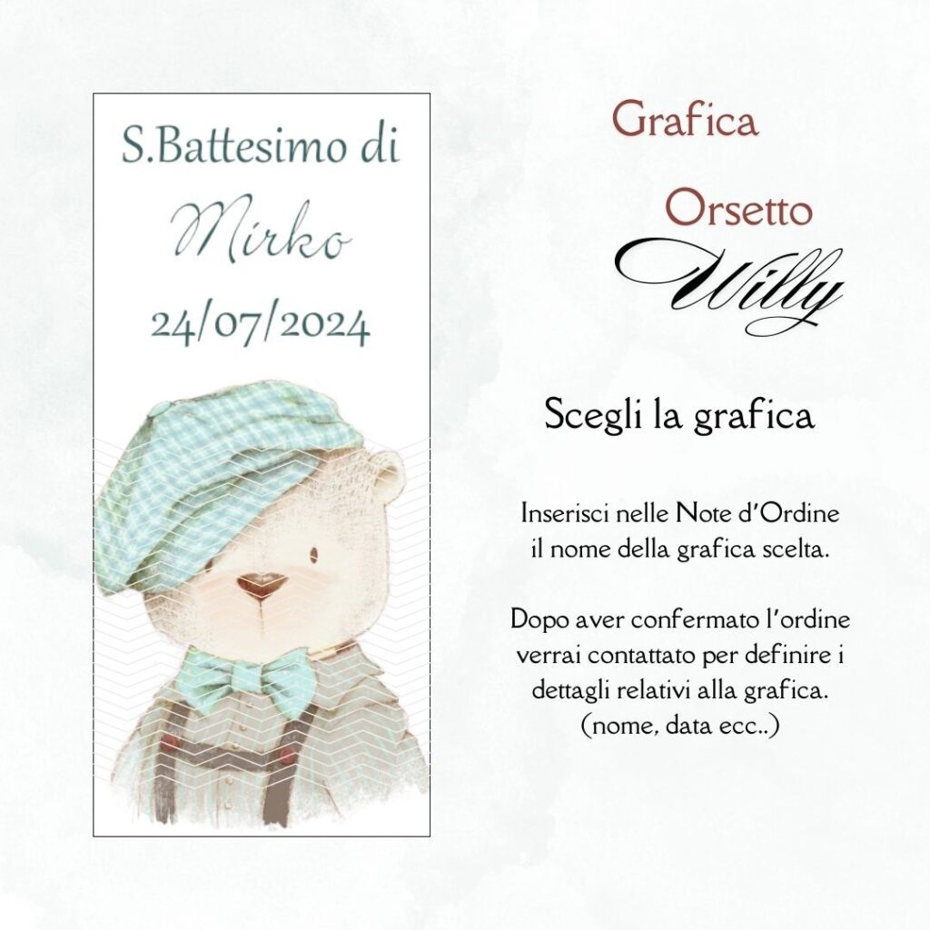 momenti unici inviti box degustazione 31 confetti battesimo grafica coniglietto tippy