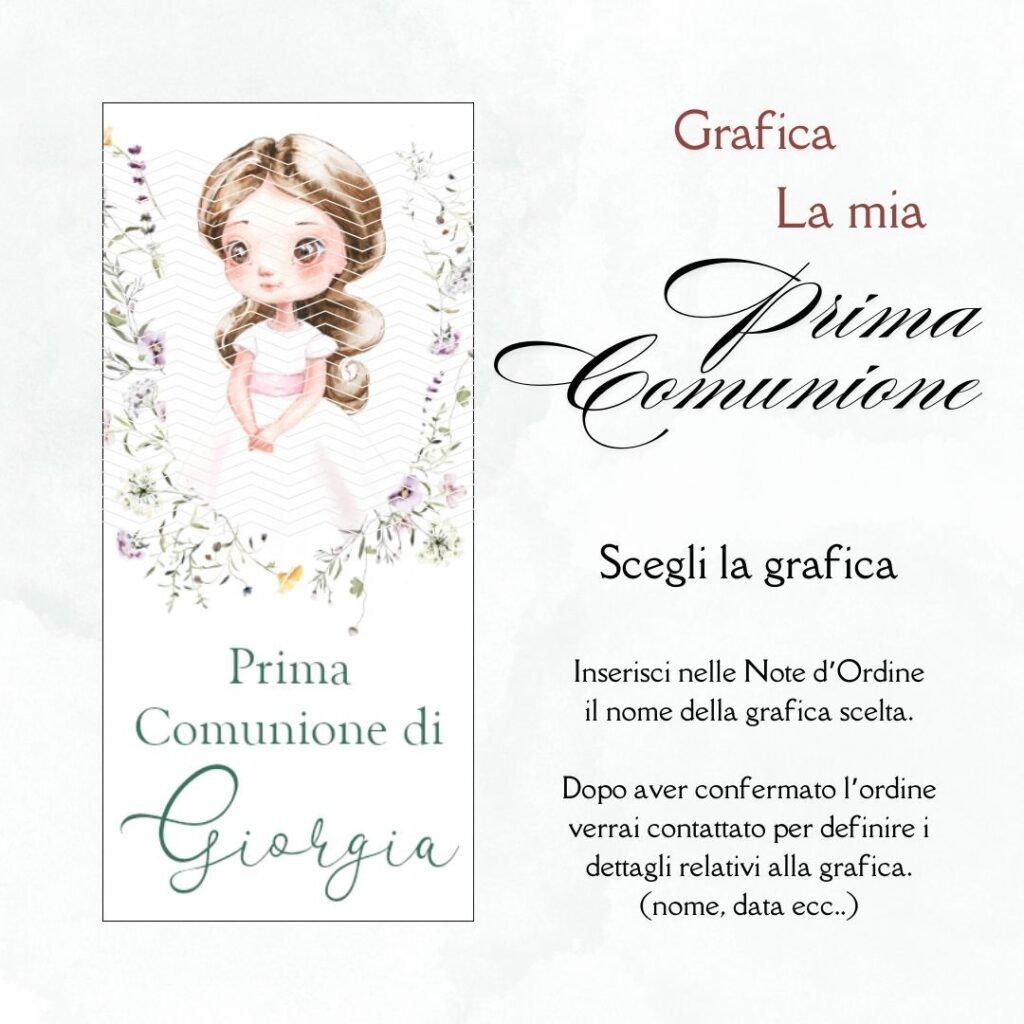 momenti unici inviti box degustazione 31 confetti prima comunione femmina