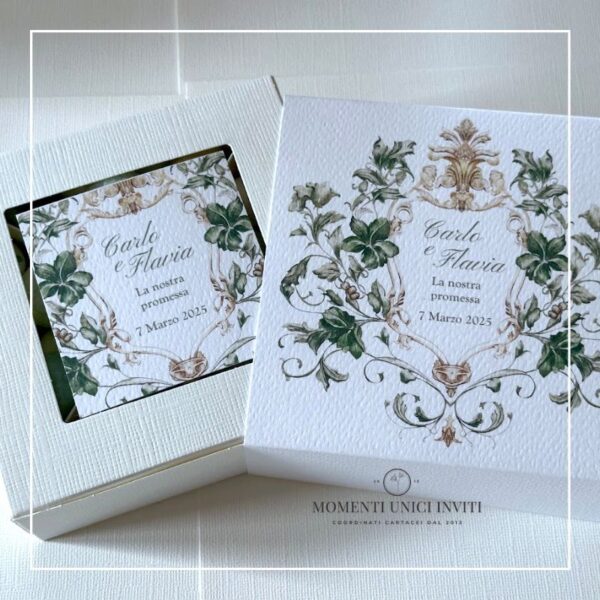 momenti unici inviti box degustazione confetti promessa matrimonio