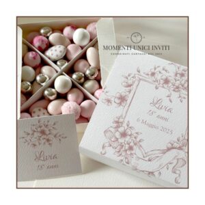 momenti unici inviti - box degustazione tre misure 18 anni lei