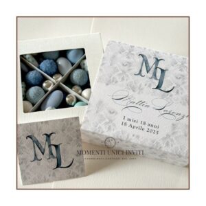 momenti unici inviti - box degustazione tre misure 18 anni lui