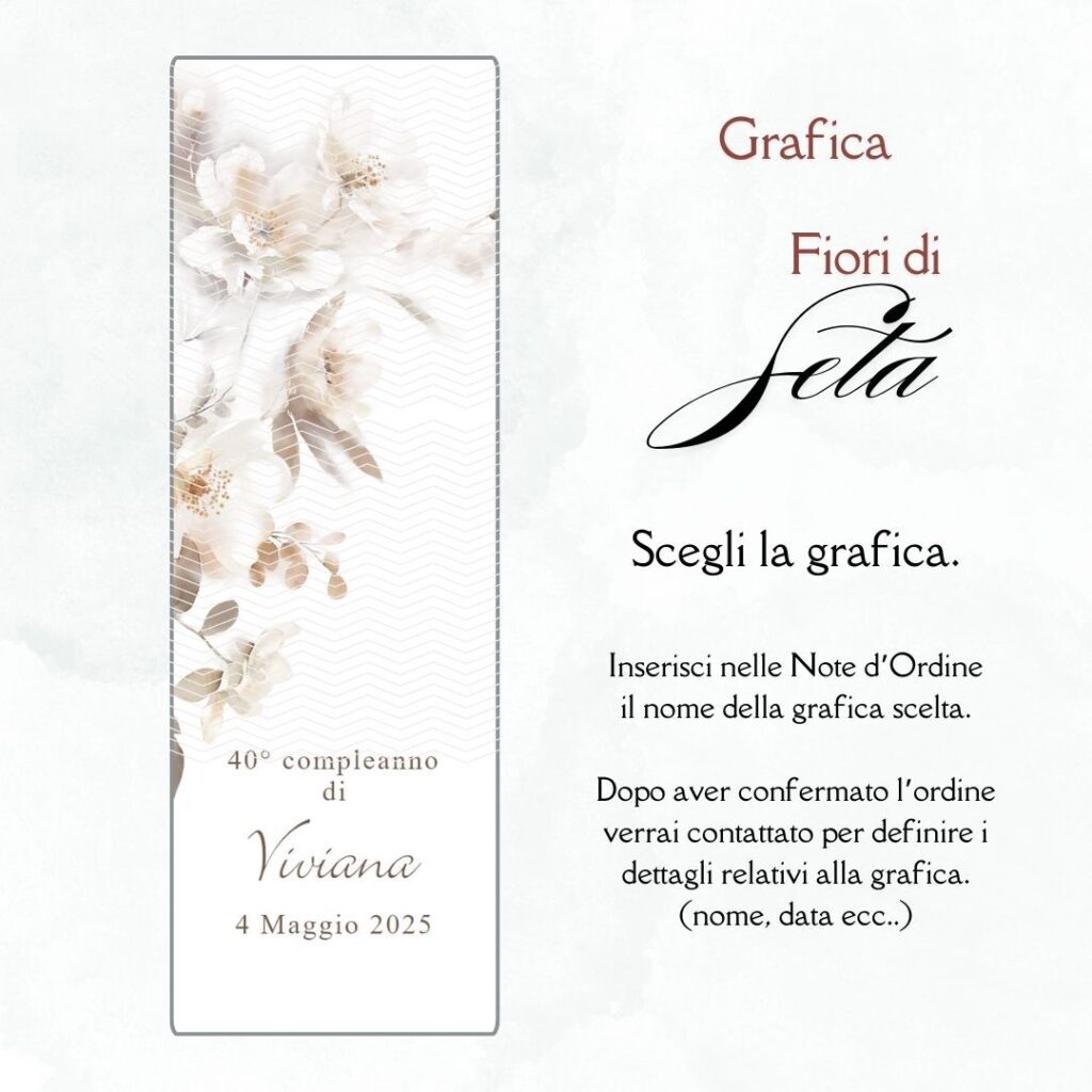 momenti unici inviti grafica per box degustazione confetti compleanno donna