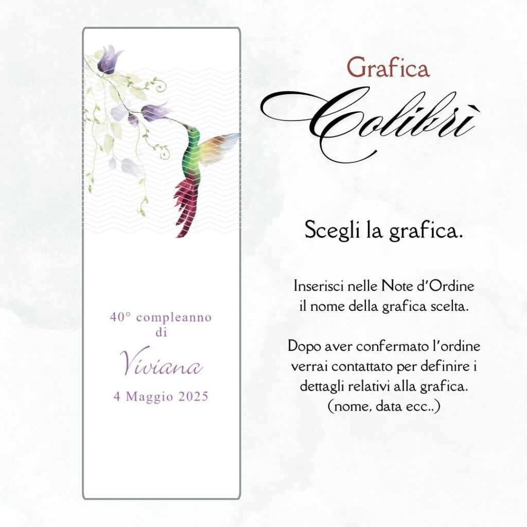 momenti unici inviti grafica per box degustazione confetti compleanno donna