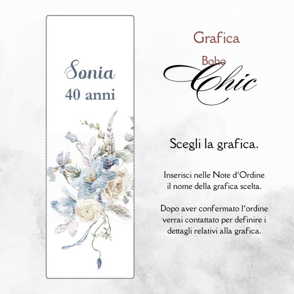 momenti unici inviti grafica per box degustazione confetti compleanno donna