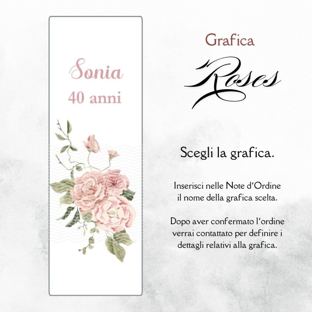 momenti unici inviti grafica per box degustazione confetti compleanno donna