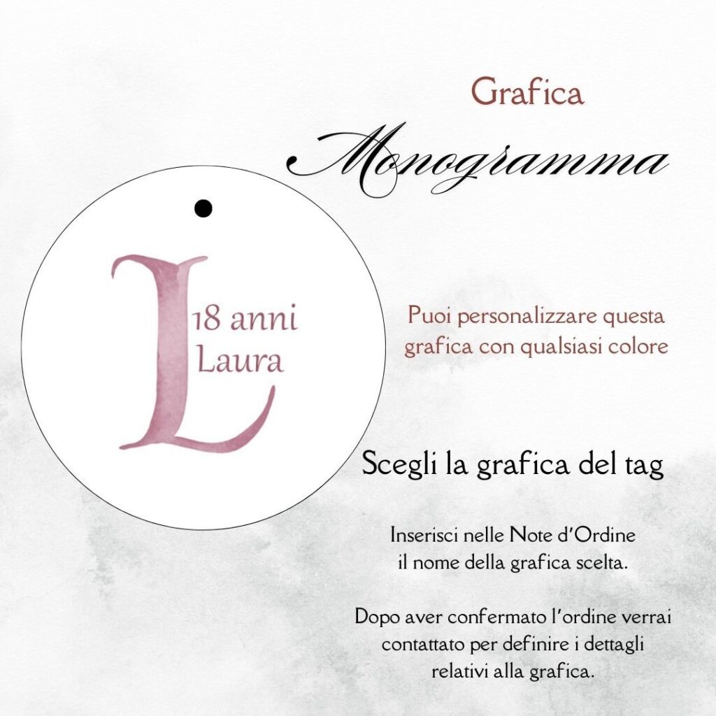 momenti unici inviti grafica per tag tondo astuccio confetti millecolori