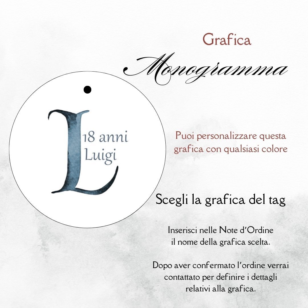 momenti unici inviti grafica per tag tondo astuccio confetti millecolori