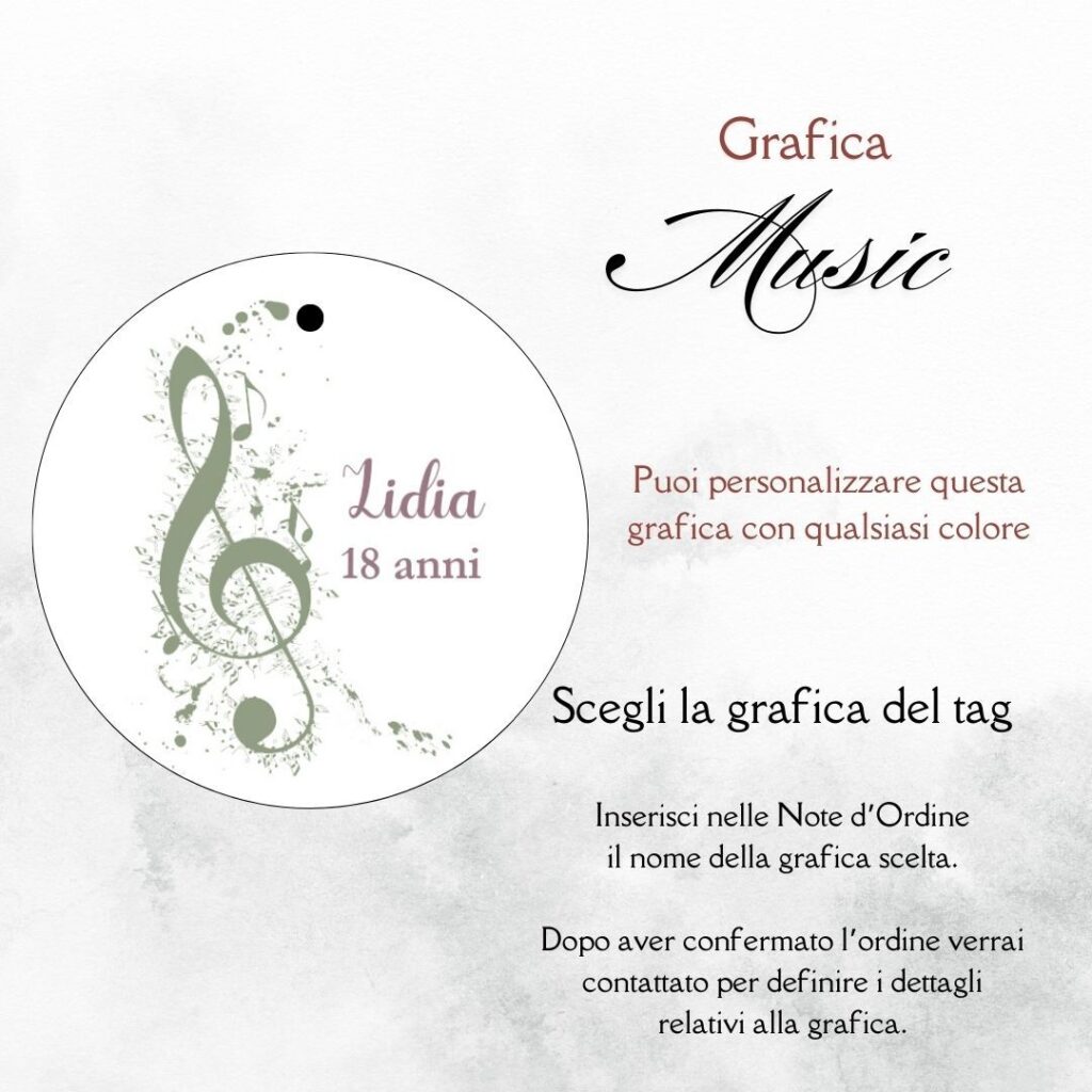 momenti unici inviti grafica per tag tondo astuccio confetti millecolori