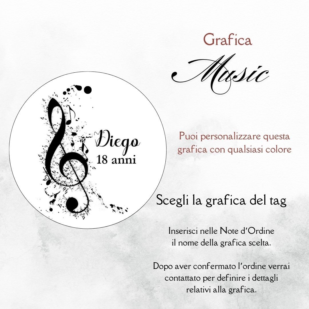 momenti unici inviti grafica per tag tondo astuccio confetti millecolori