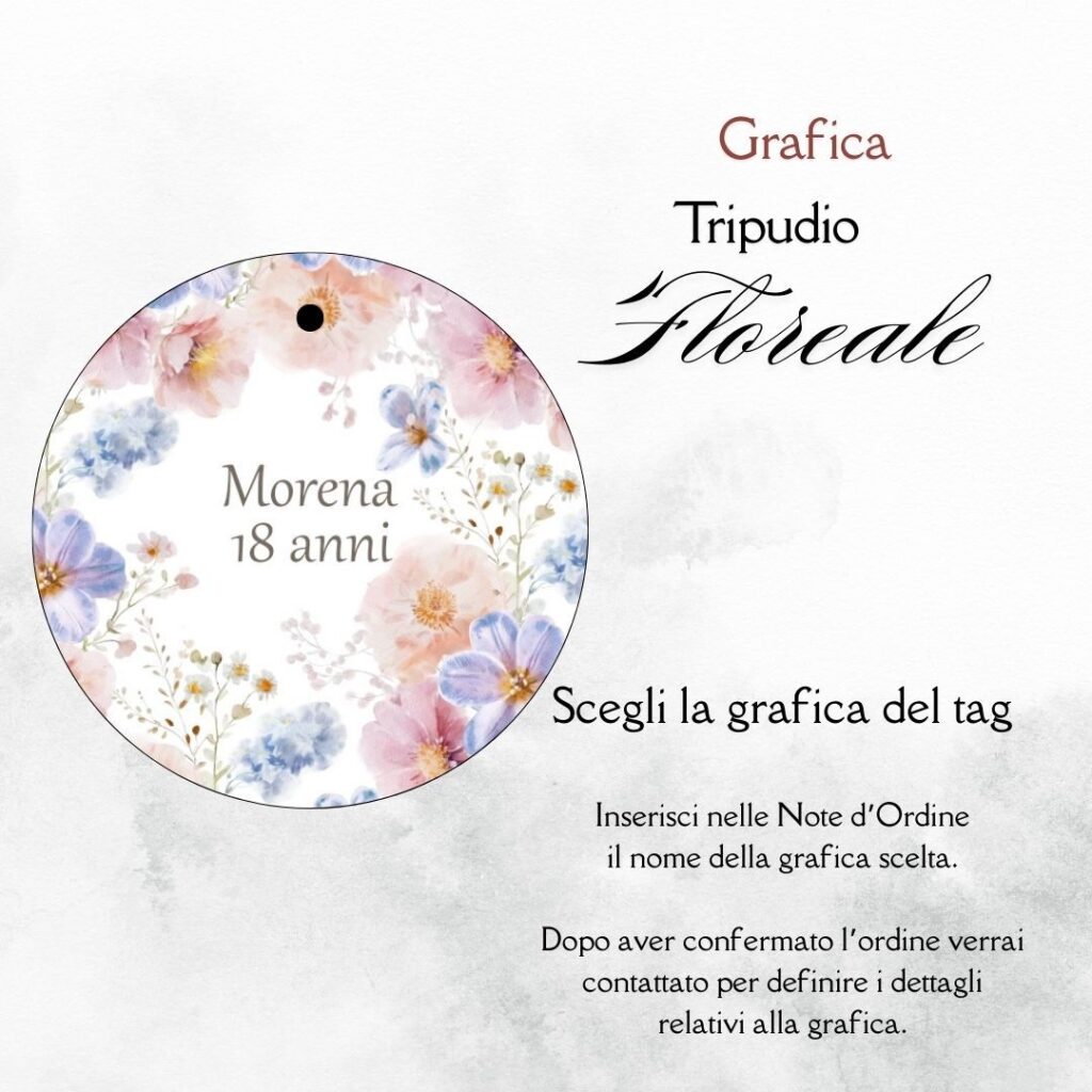 momenti unici inviti grafica per tag tondo astuccio confetti millecolori