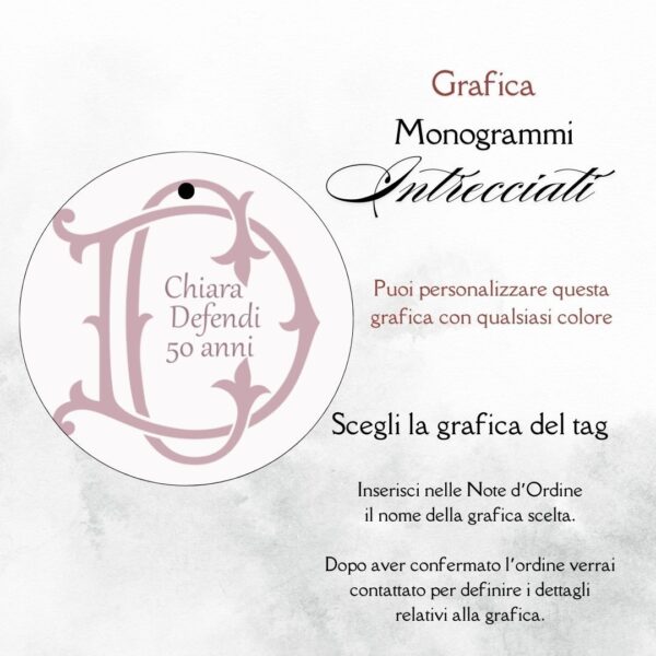 momenti unici inviti grafica per tag tondo astuccio confetti millecolori compleanno