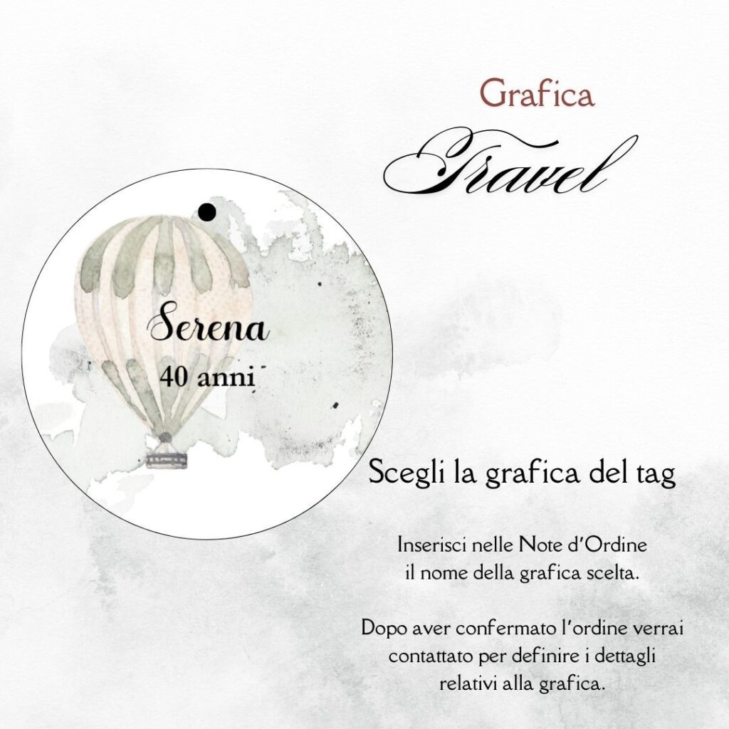 momenti unici inviti grafica per tag tondo astuccio confetti millecolori compleanno
