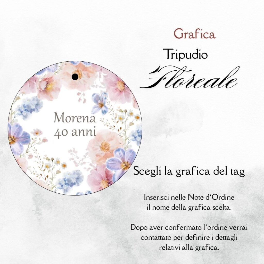 momenti unici inviti grafica per tag tondo astuccio confetti millecolori compleanno