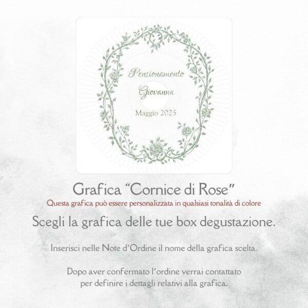 Scatola Degustazione Confetti - Pensionamento - immagine 7