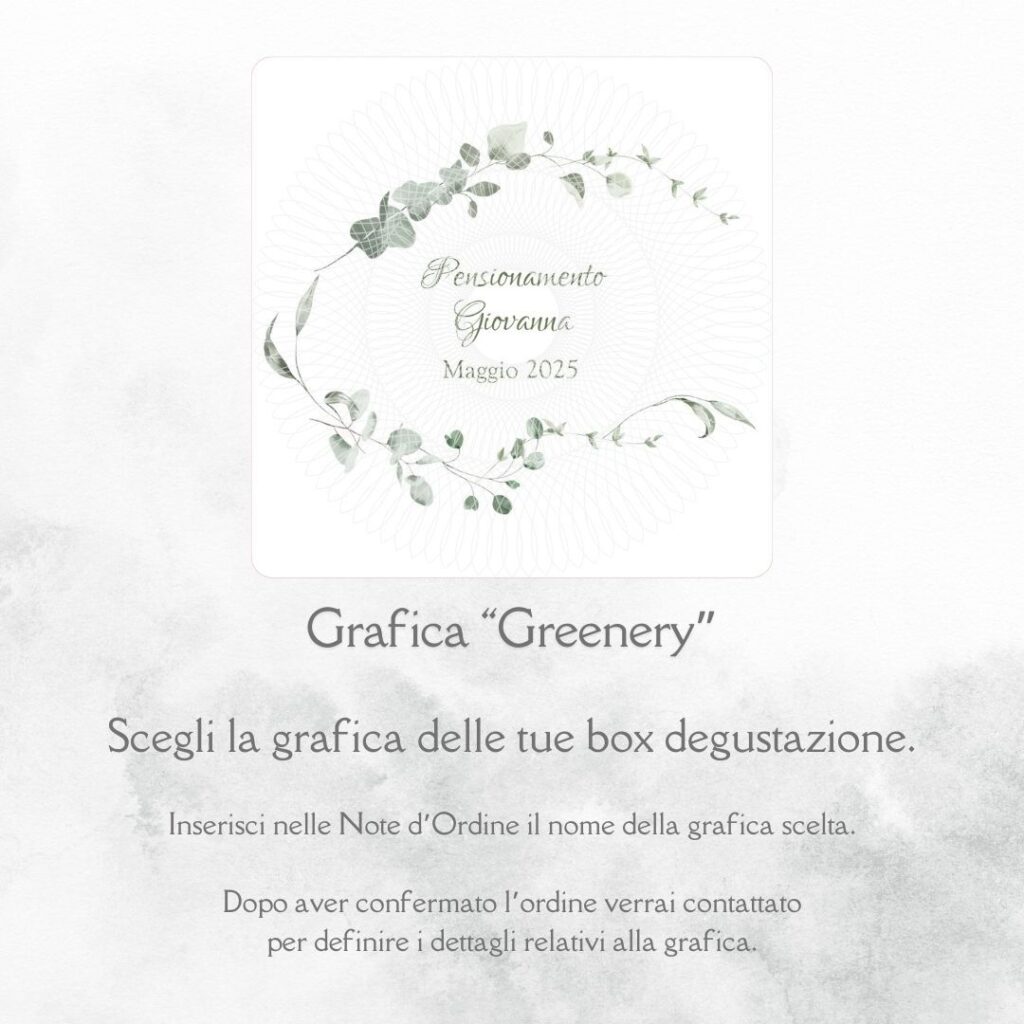 momenti unici inviti grafica personalizzata box degustazione confetti pensionamento pensione