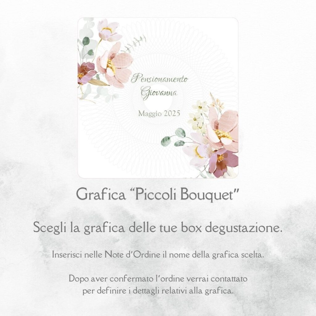 momenti unici inviti grafica personalizzata box degustazione confetti pensionamento pensione
