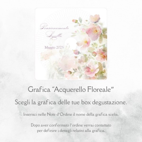 momenti unici inviti grafica personalizzata box degustazione confetti pensionamento pensione