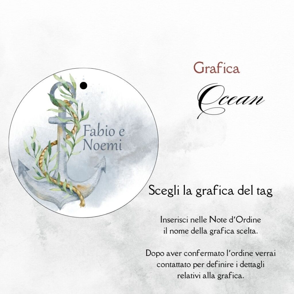 momenti unici inviti grafica tag tondo porta confetti