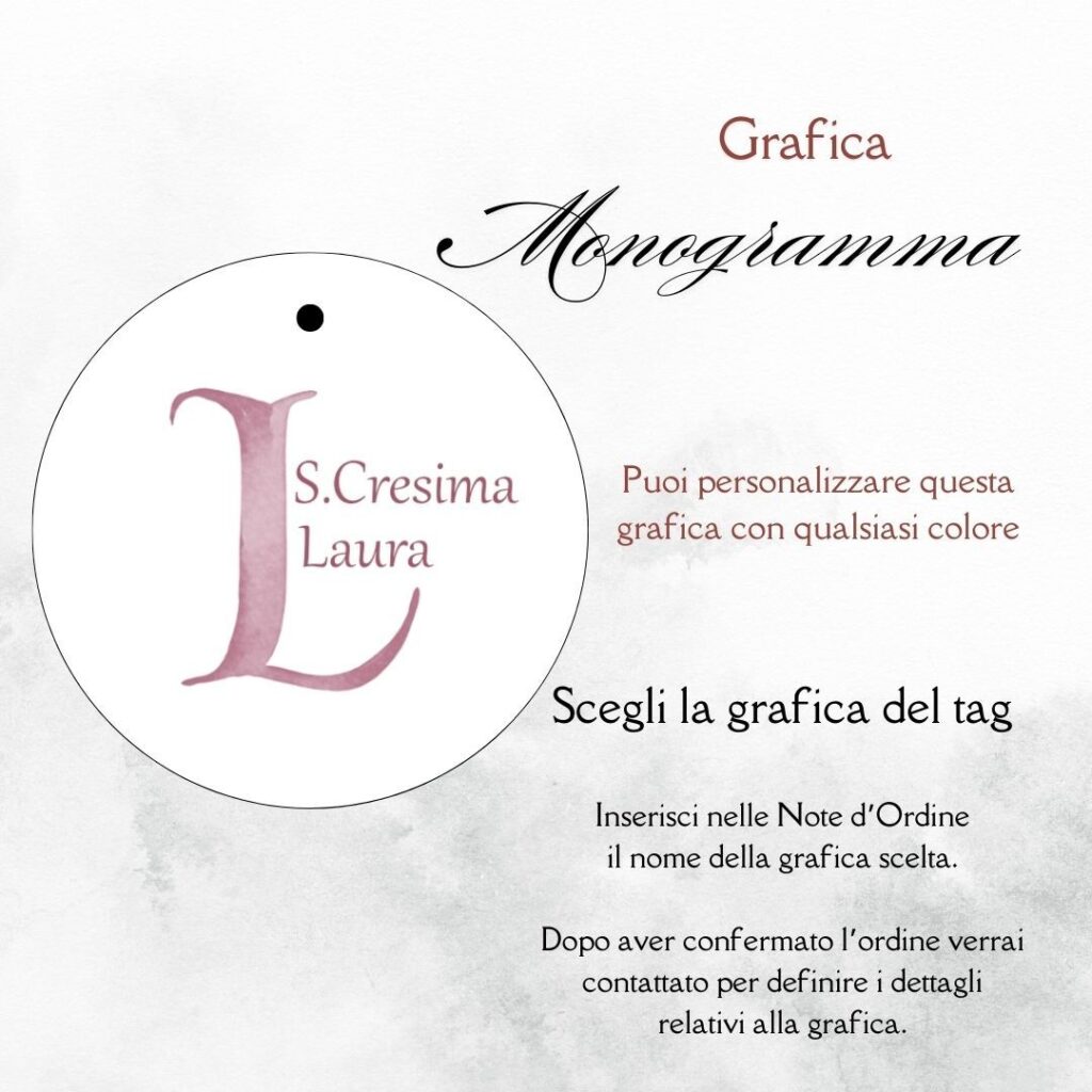 momenti unici inviti grafica tag tondo porta confetti