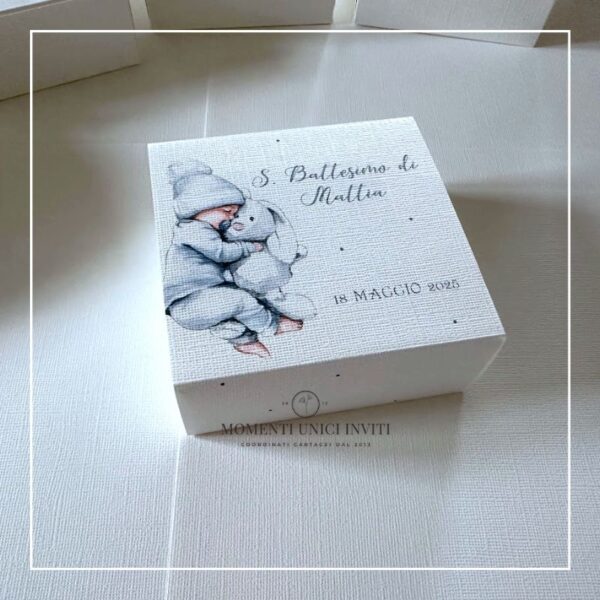 momenti unici inviti box degustazione confetti battesimo dolci nanne bimbo