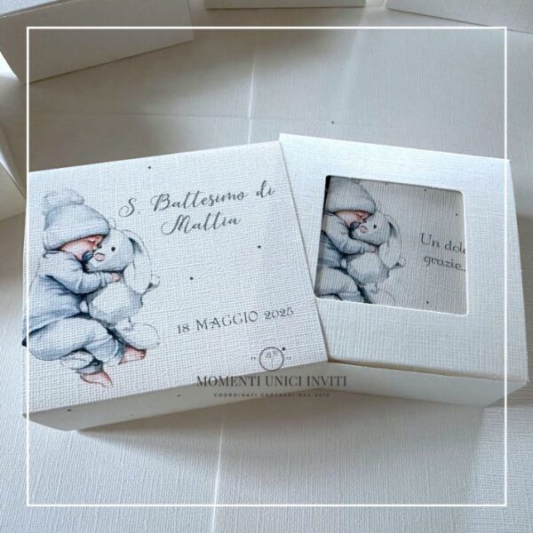 momenti unici inviti box degustazione confetti battesimo dolci nanne bimbo